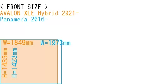 #AVALON XLE Hybrid 2021- + Panamera 2016-
